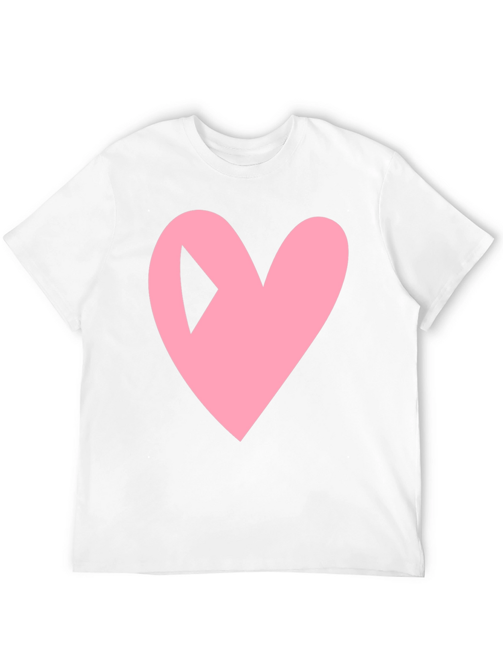 Heart Play Button Black Tee