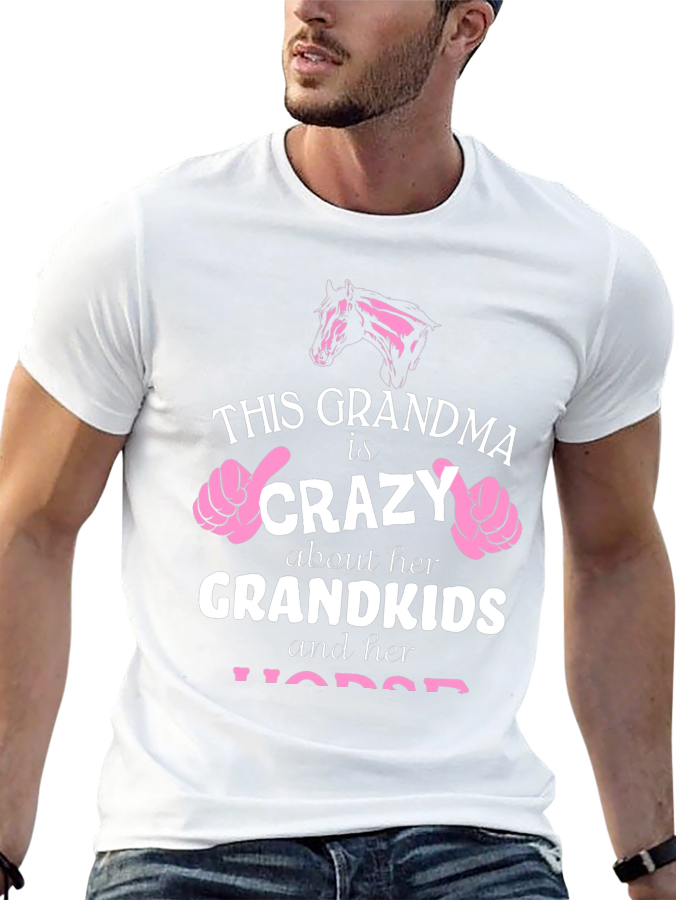 Crazy Grandma Horse T-Shirt