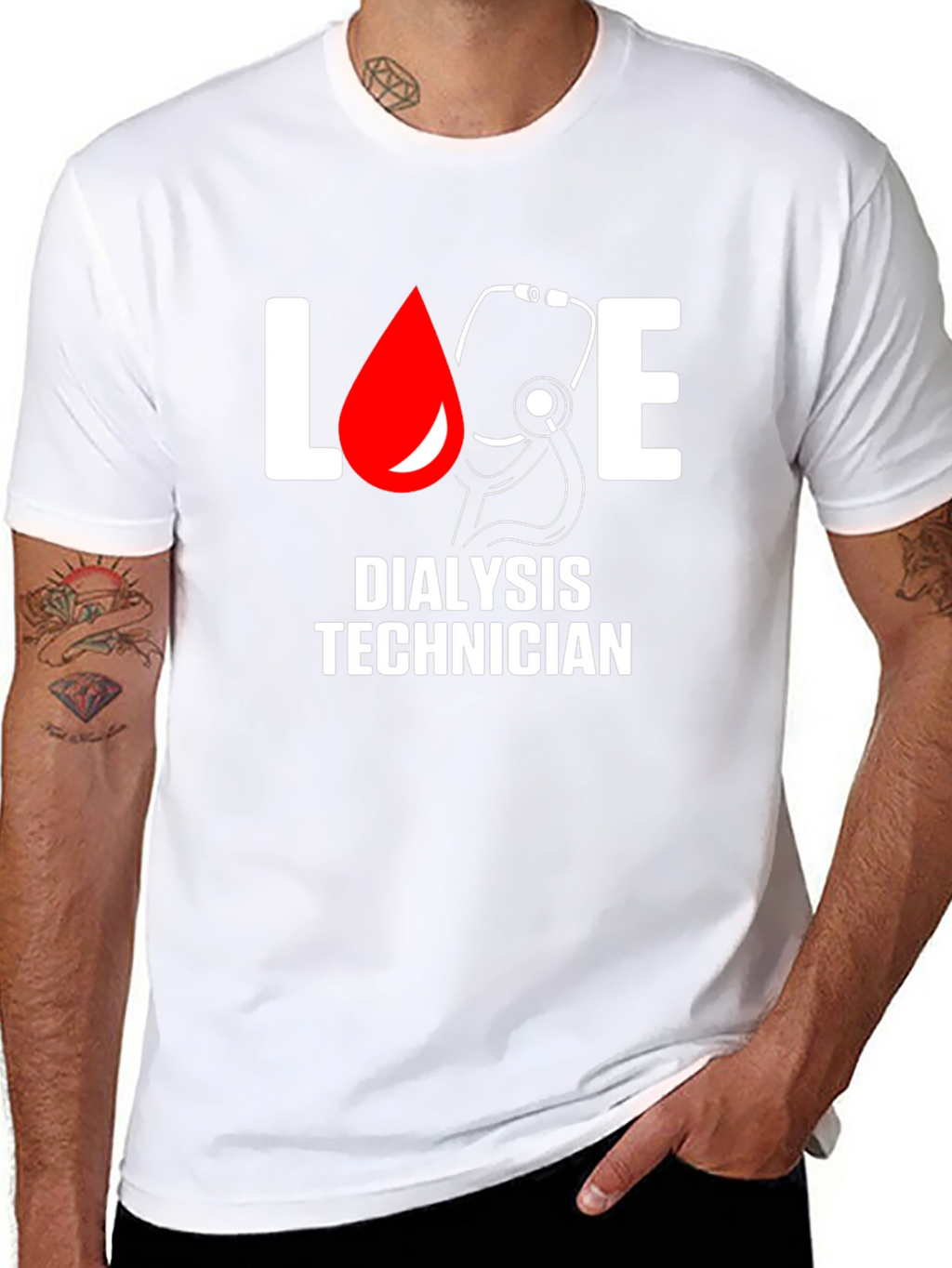 Love Dialysis Technician T-Shirt