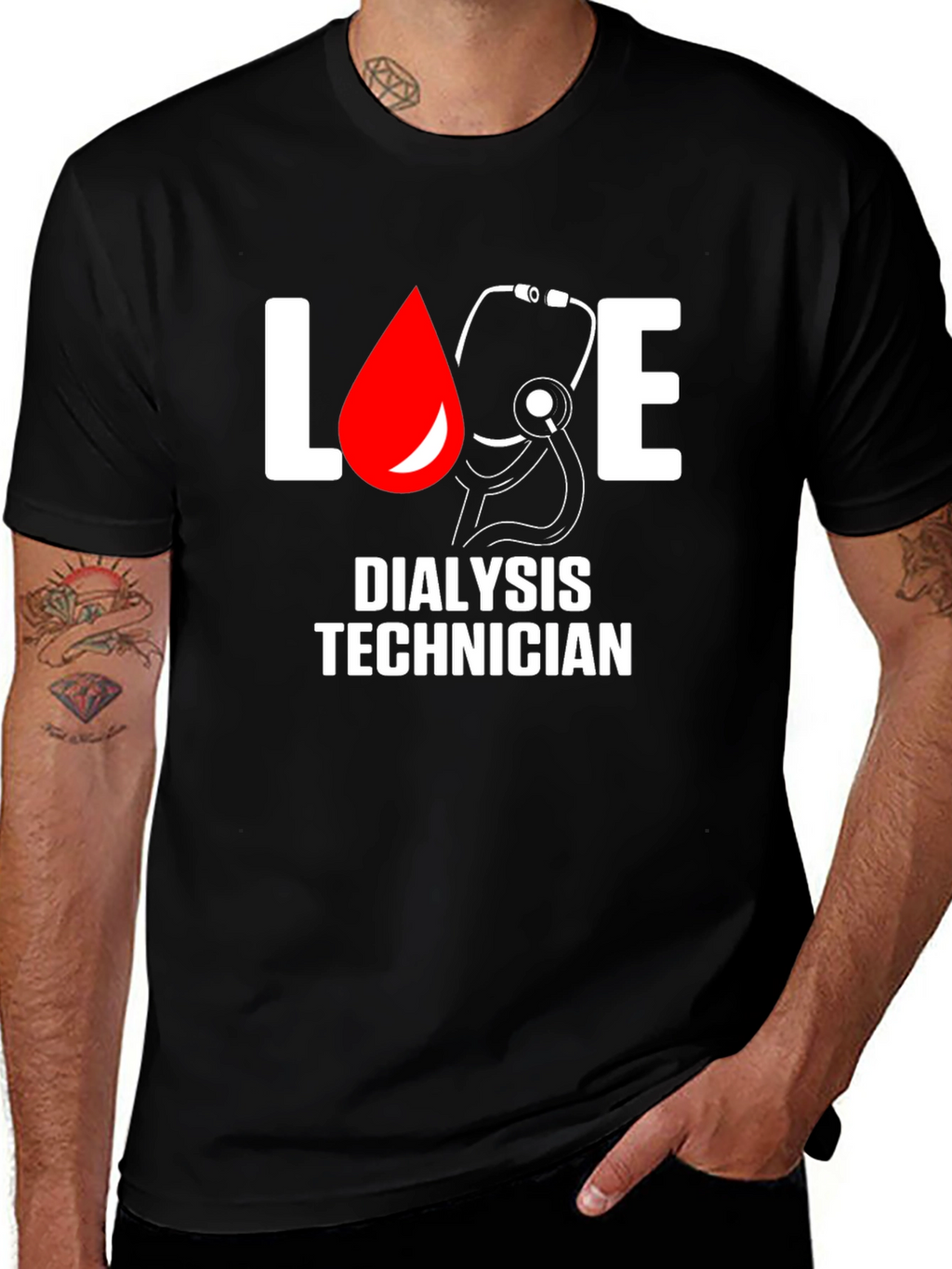 Love Dialysis Technician T-Shirt
