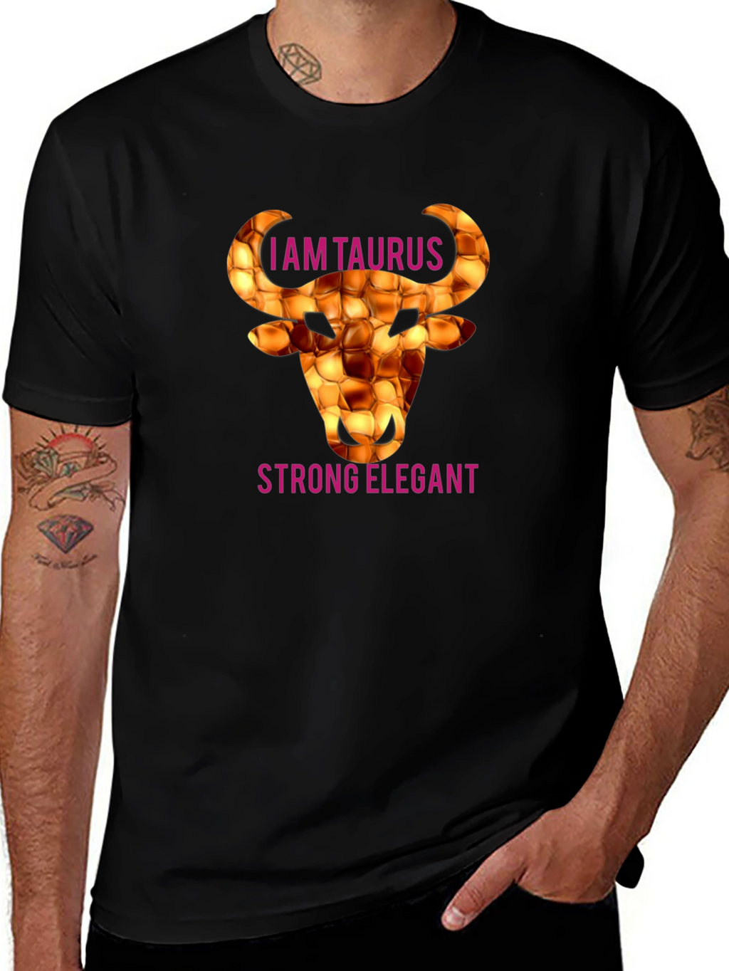 Taurus Zodiac T-Shirt: Strong & Elegant Graphic Tee