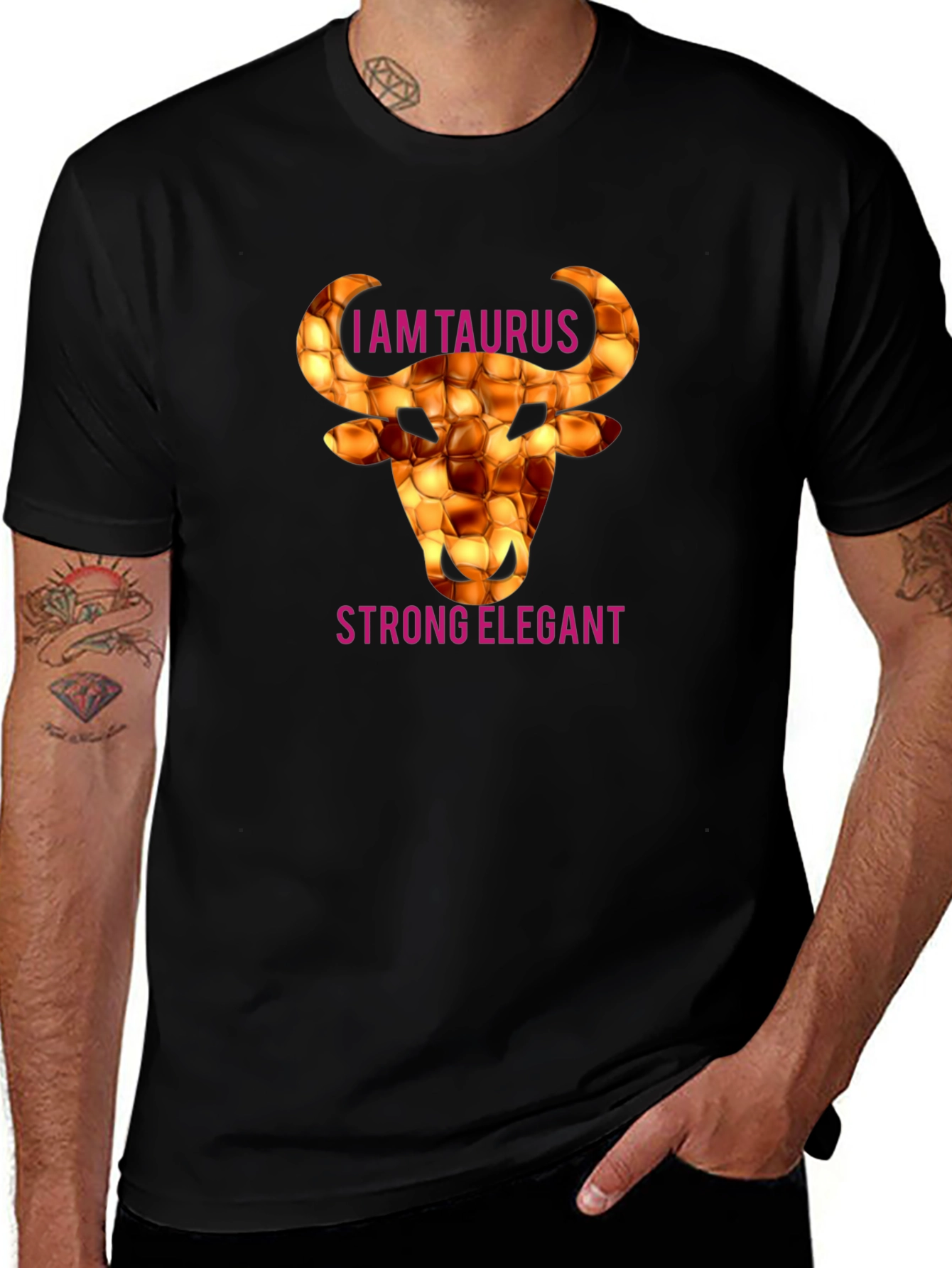 Taurus Zodiac T-Shirt: Strong & Elegant Graphic Tee