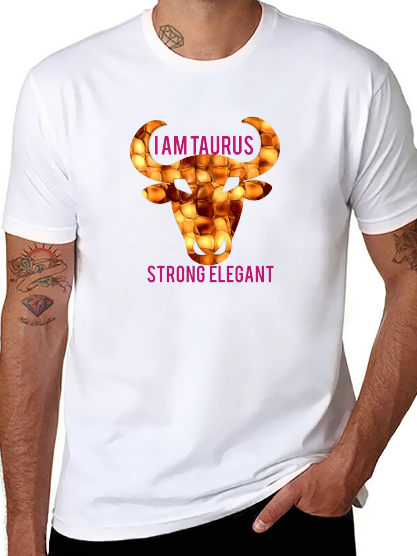 Taurus Zodiac T-Shirt: Strong & Elegant Graphic Tee
