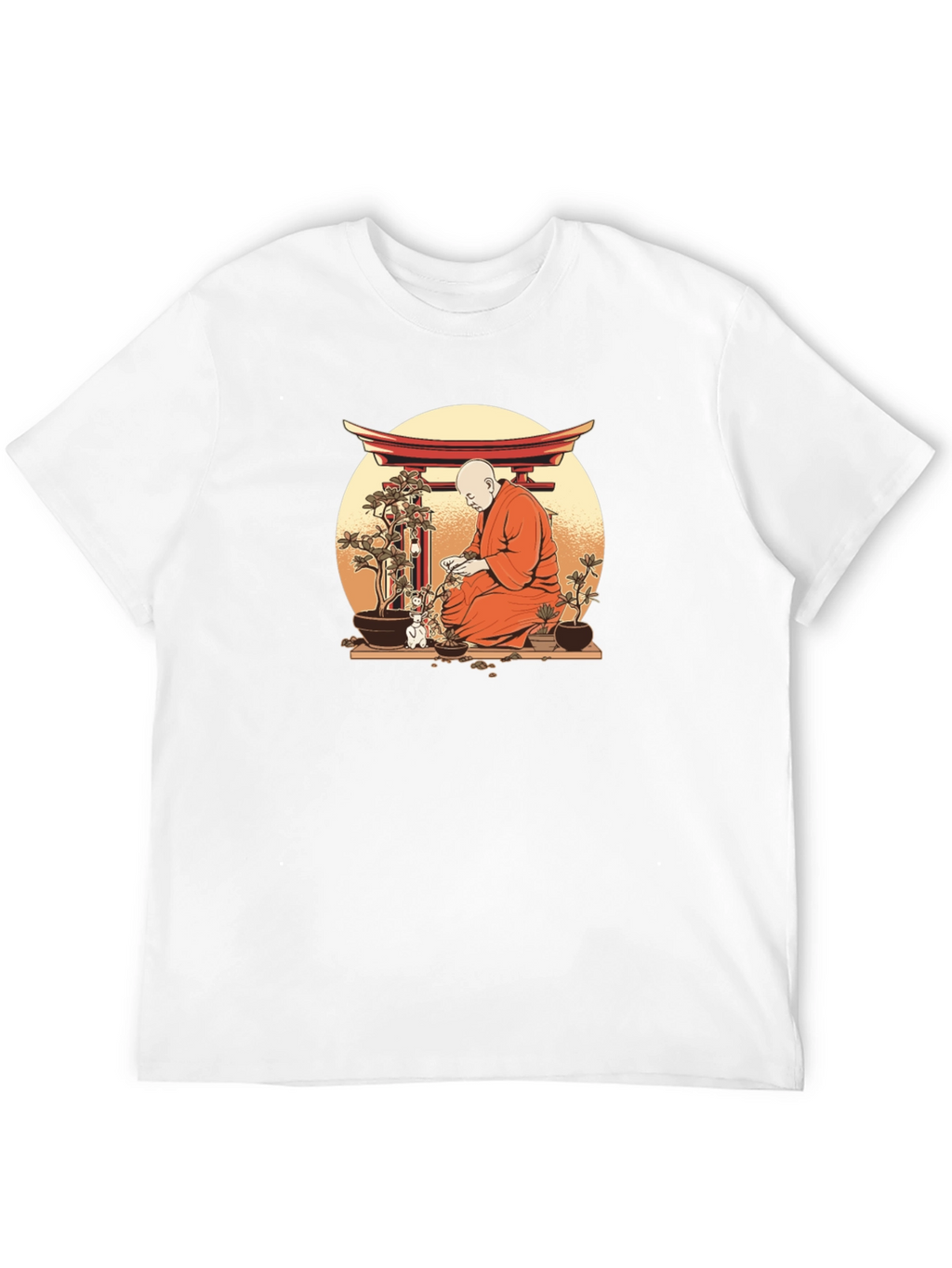 Zen Monk Bonsai T-Shirt
