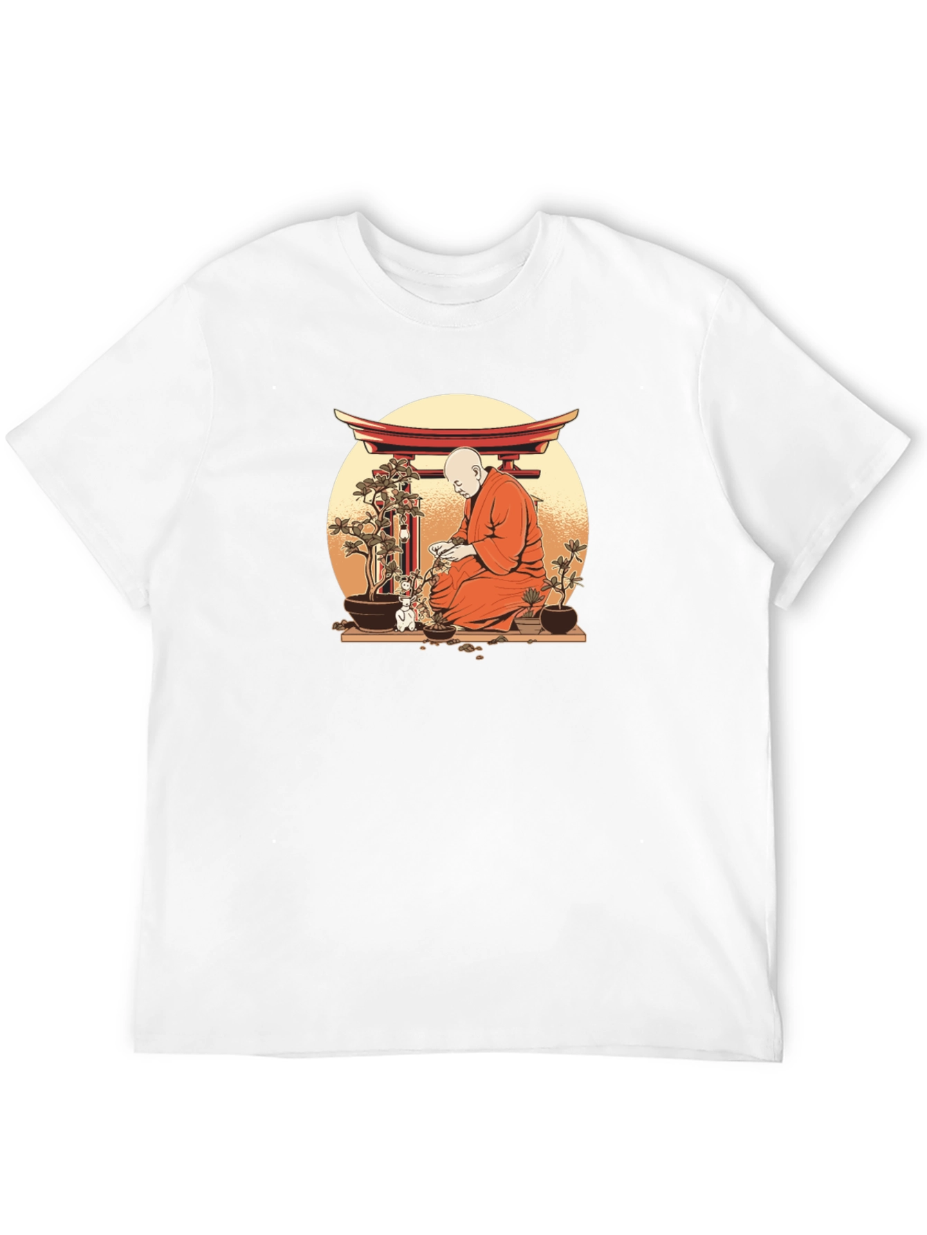 Zen Monk Bonsai T-Shirt