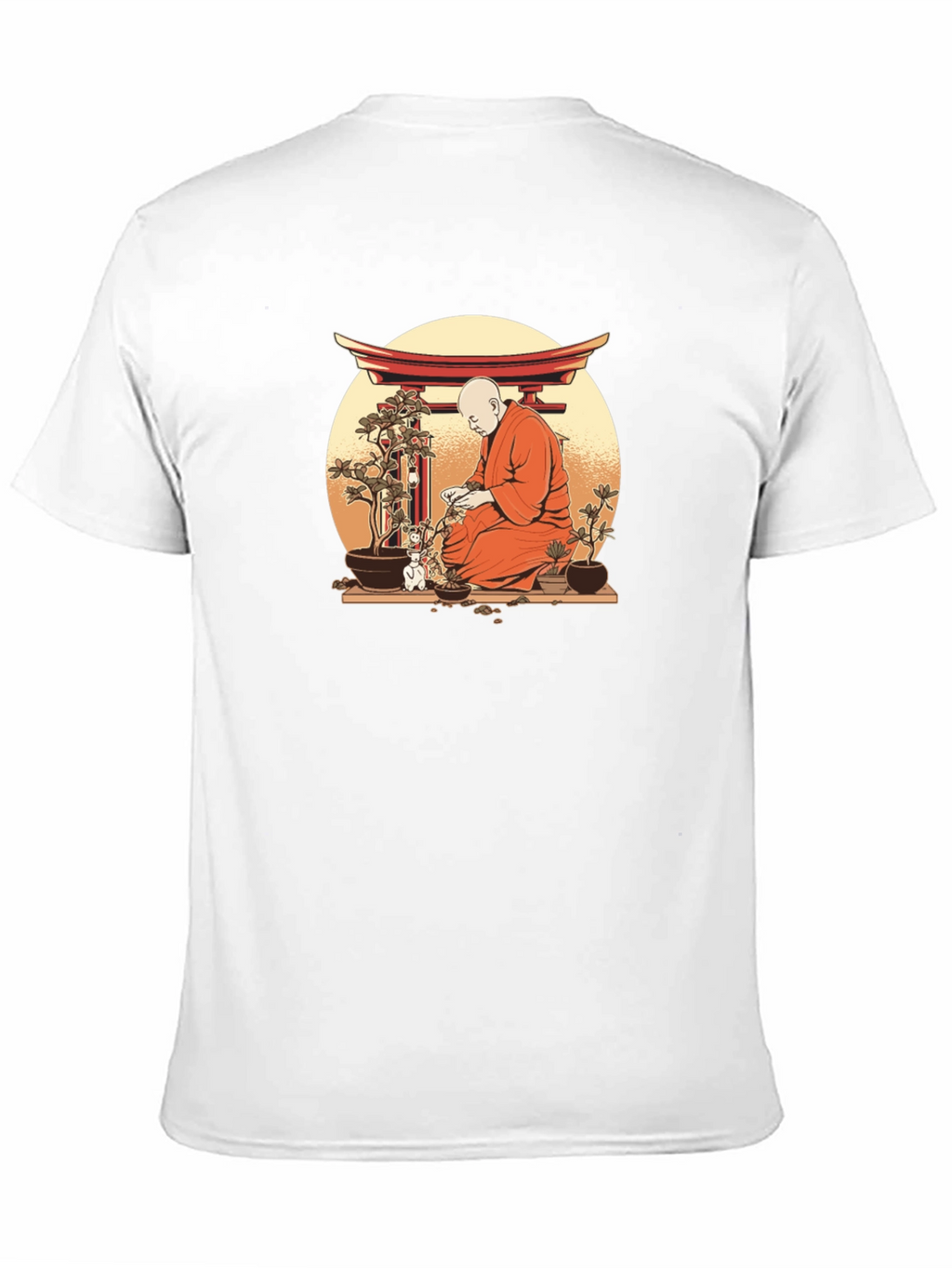 Zen Monk Bonsai T-Shirt
