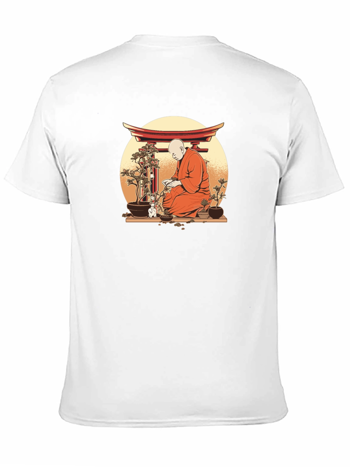 Zen Monk Bonsai T-Shirt