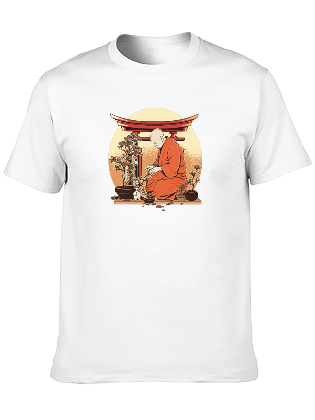 Zen Monk Bonsai T-Shirt