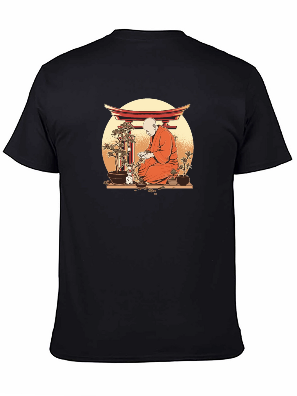 Zen Monk Bonsai T-Shirt
