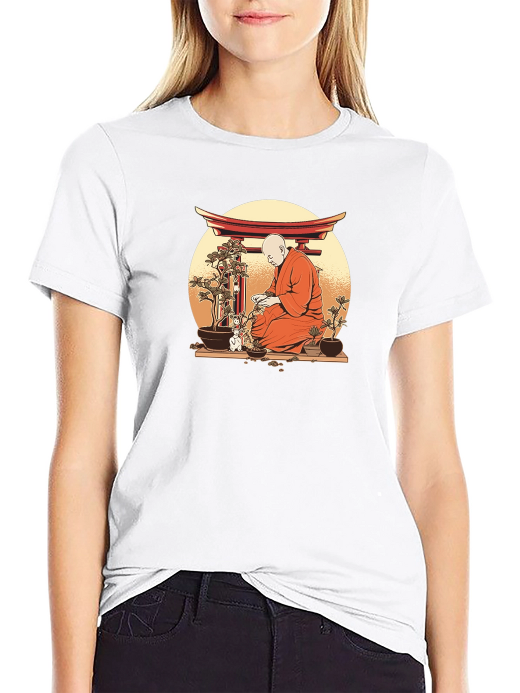 Zen Monk Bonsai T-Shirt