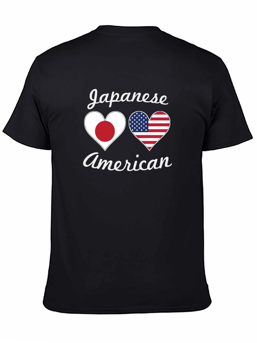 Japanese American Heart Flag T-Shirt