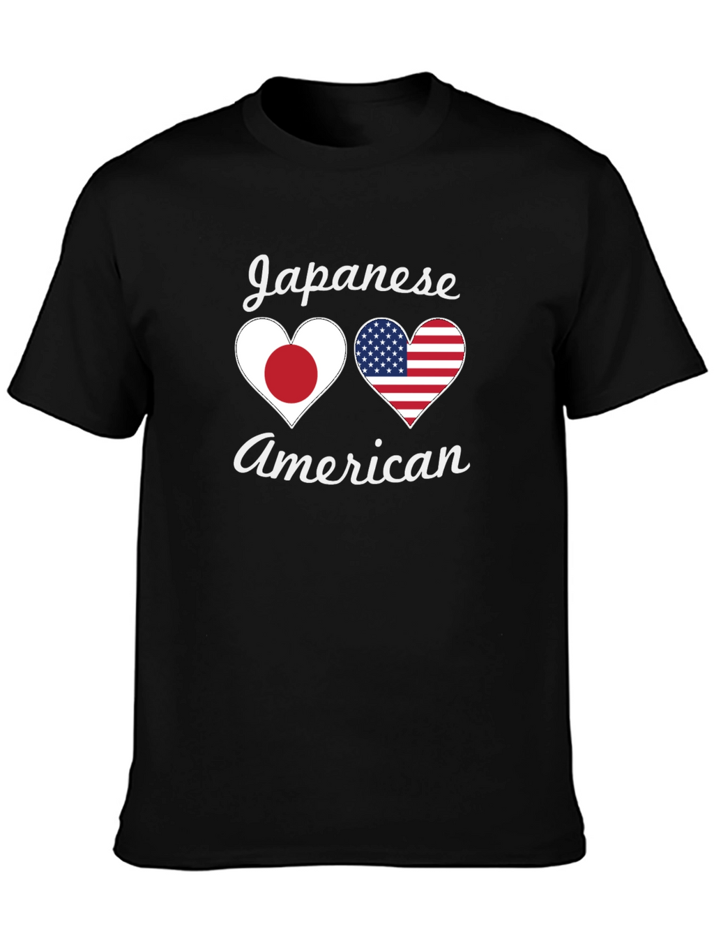 Japanese American Heart Flag T-Shirt