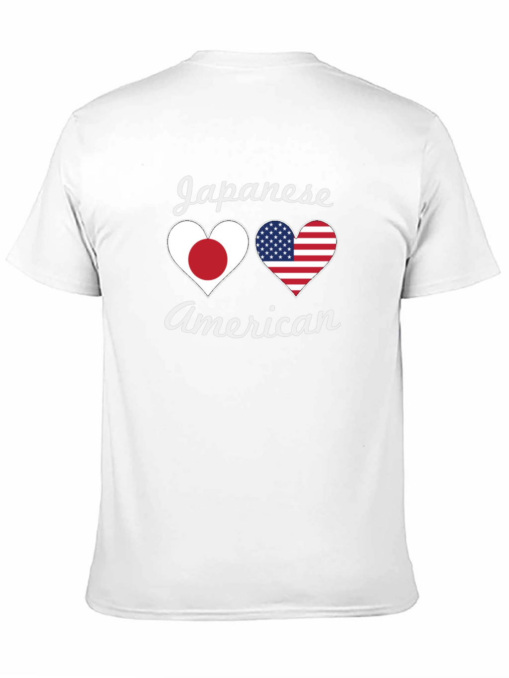 Japanese American Heart Flag T-Shirt