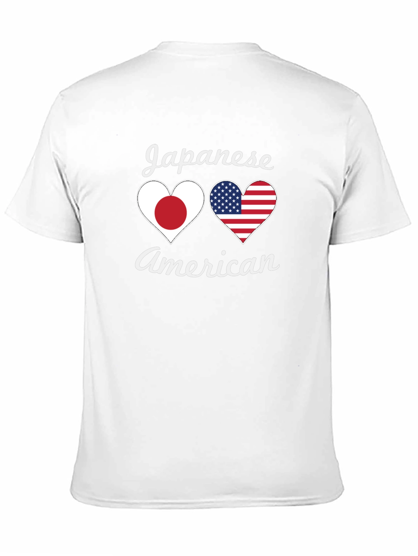 Japanese American Heart Flag T-Shirt