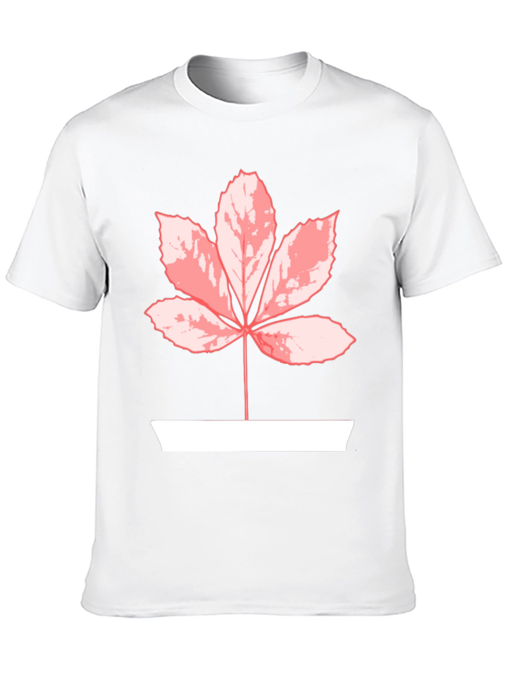 Leaf Graphic Tee - Black Casual Shirt