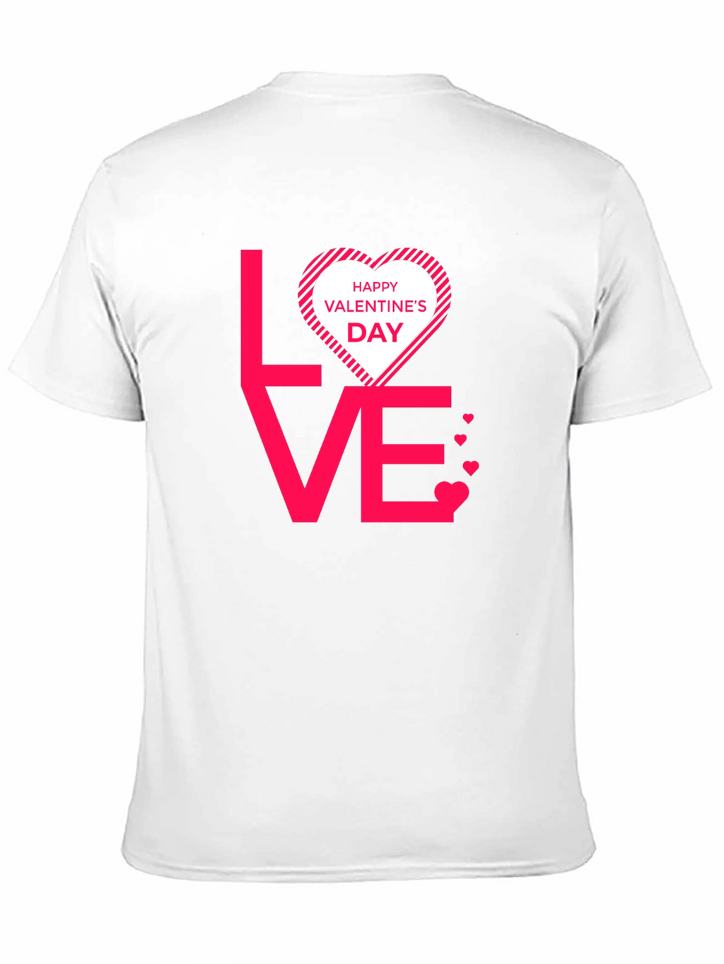 Valentines Day Love Graphic Tee - Black