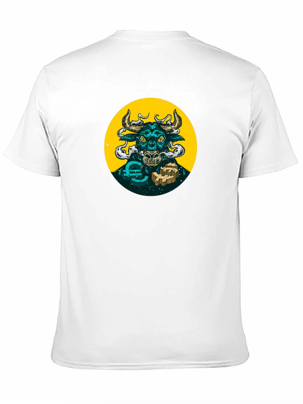 Bull Crypto T-Shirt - Black Graphic Tee