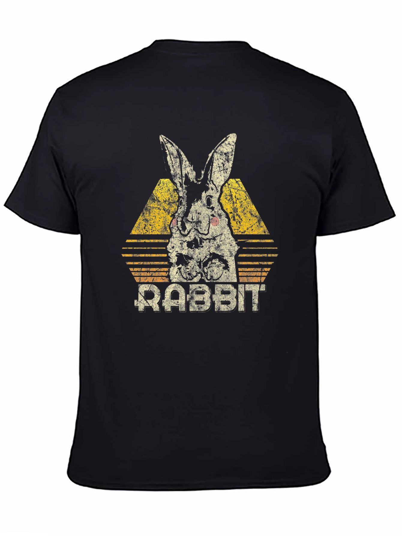 Retro Rabbit Graphic Tee - Vintage Style Rabbit T-Shirt