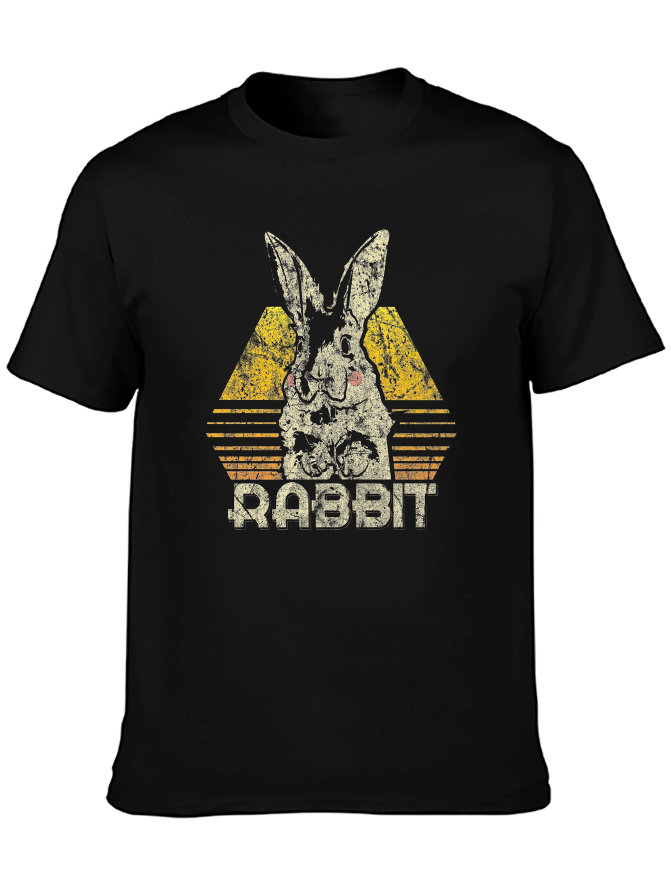 Retro Rabbit Graphic Tee - Vintage Style Rabbit T-Shirt