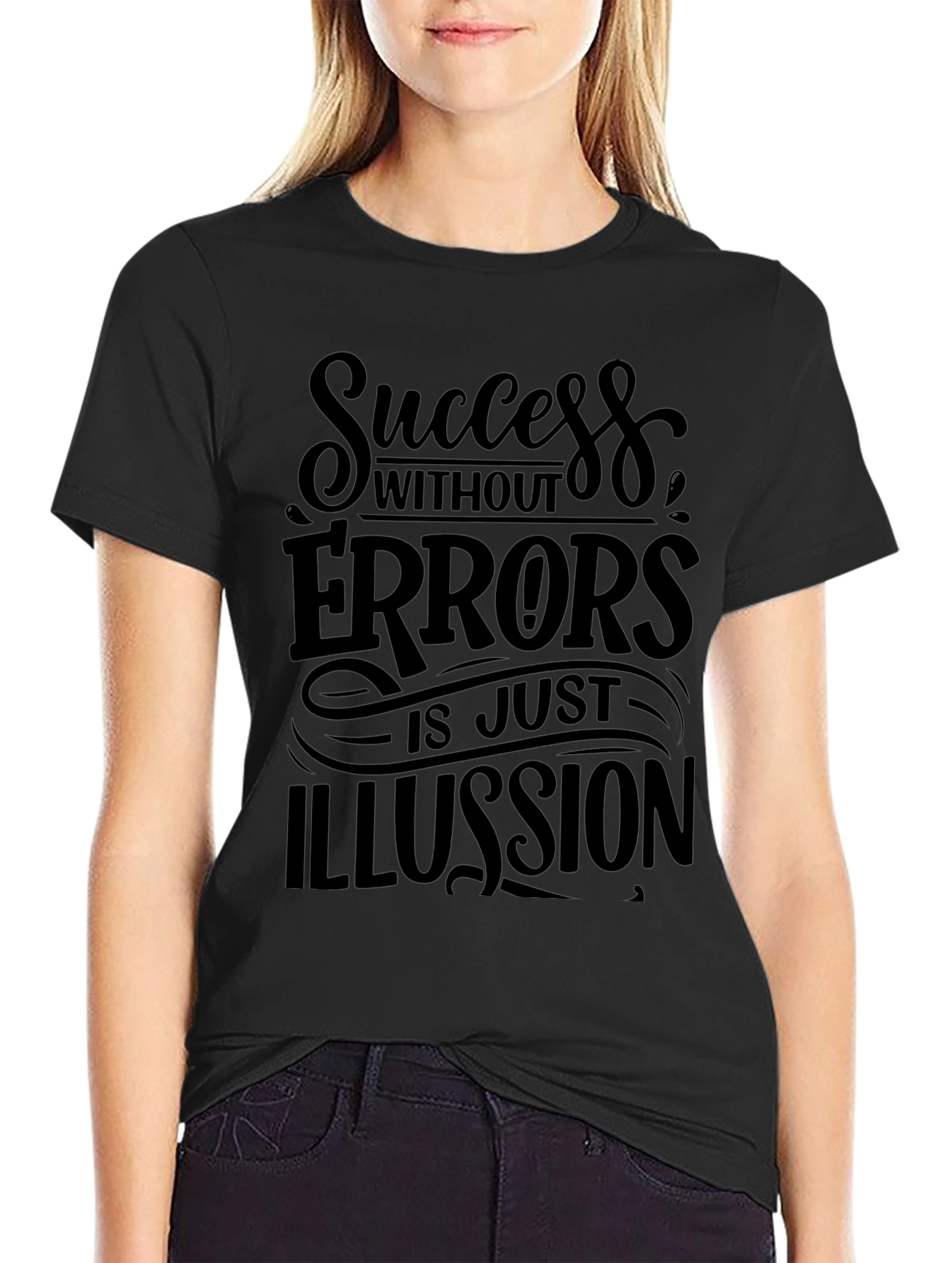 Success Without Errors Graphic Tee