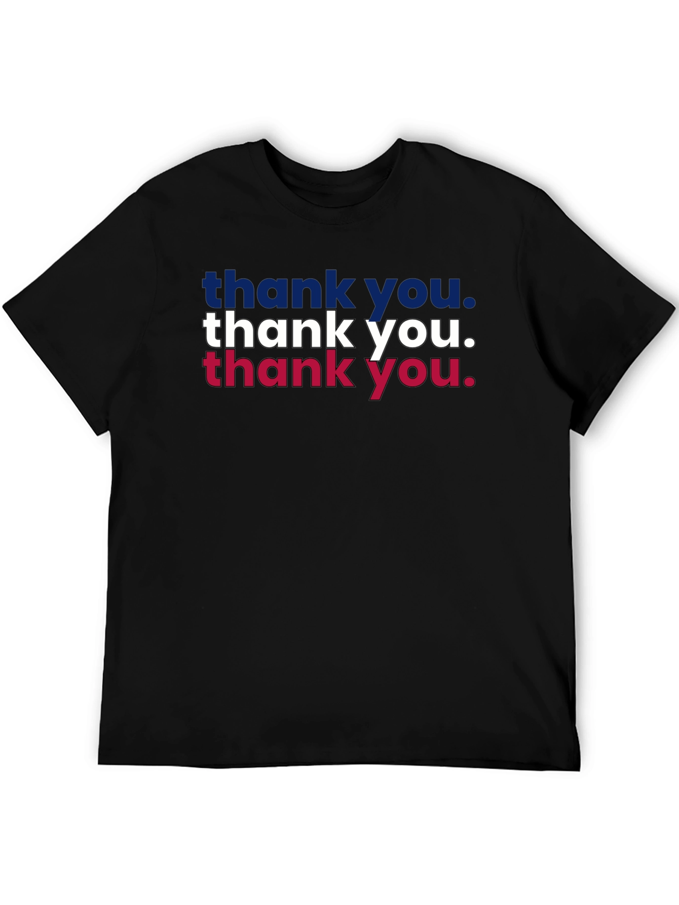 Thank You Patriotic Graphic T-Shirt