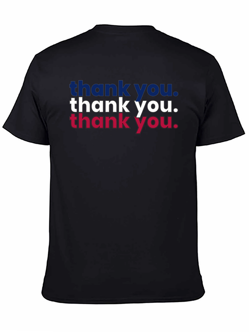 Thank You Patriotic Graphic T-Shirt