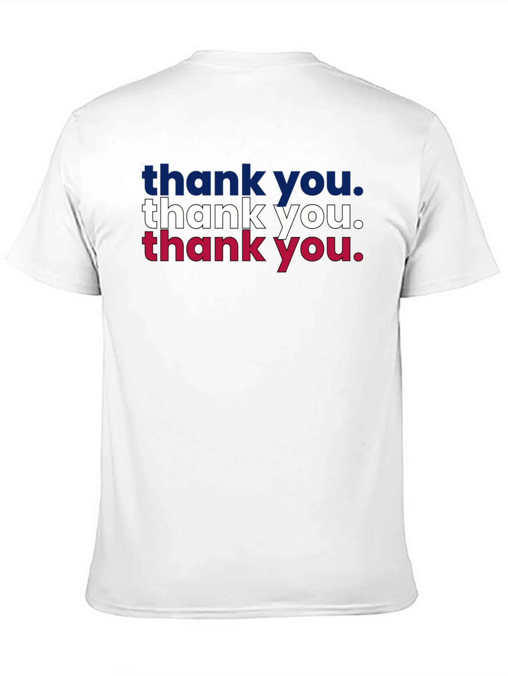 Thank You Patriotic Graphic T-Shirt
