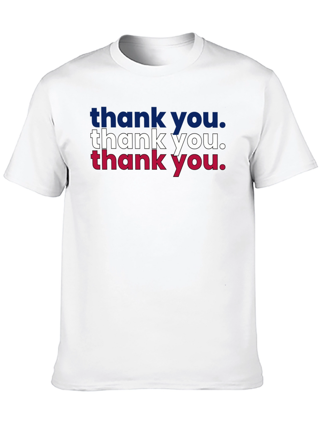 Thank You Patriotic Graphic T-Shirt