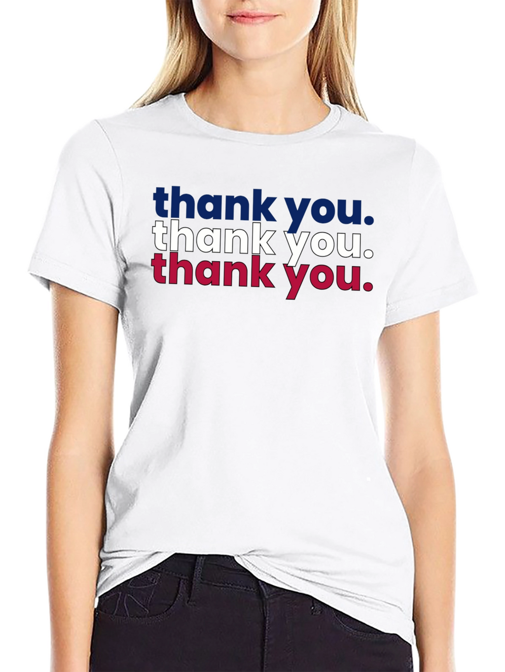 Thank You Patriotic Graphic T-Shirt