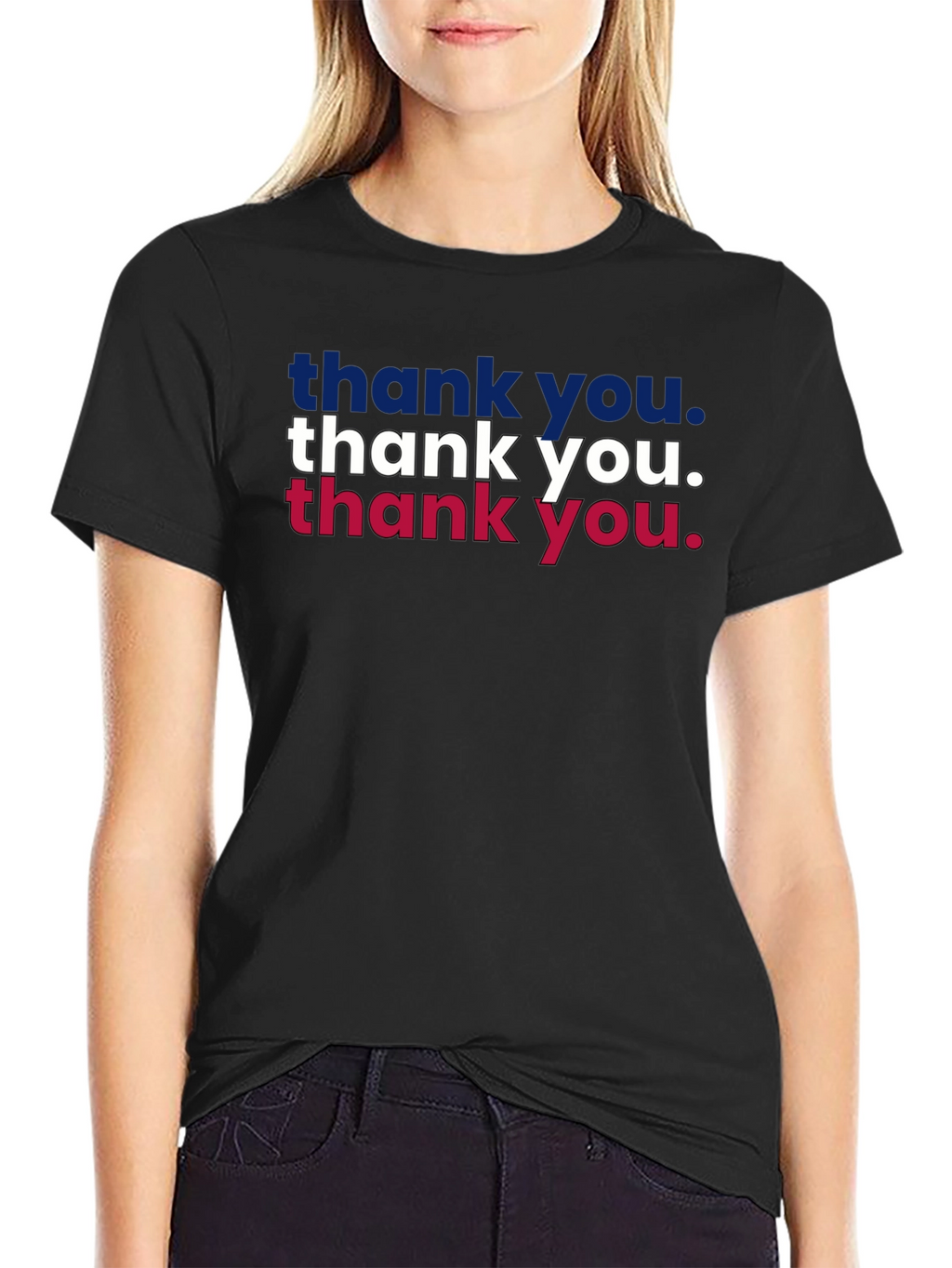 Thank You Patriotic Graphic T-Shirt