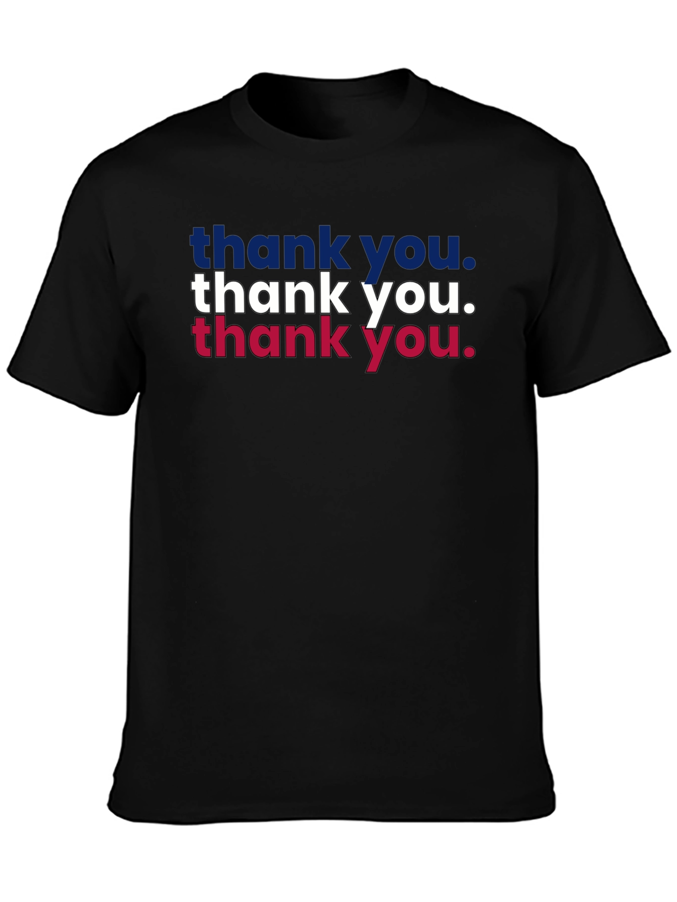 Thank You Patriotic Graphic T-Shirt