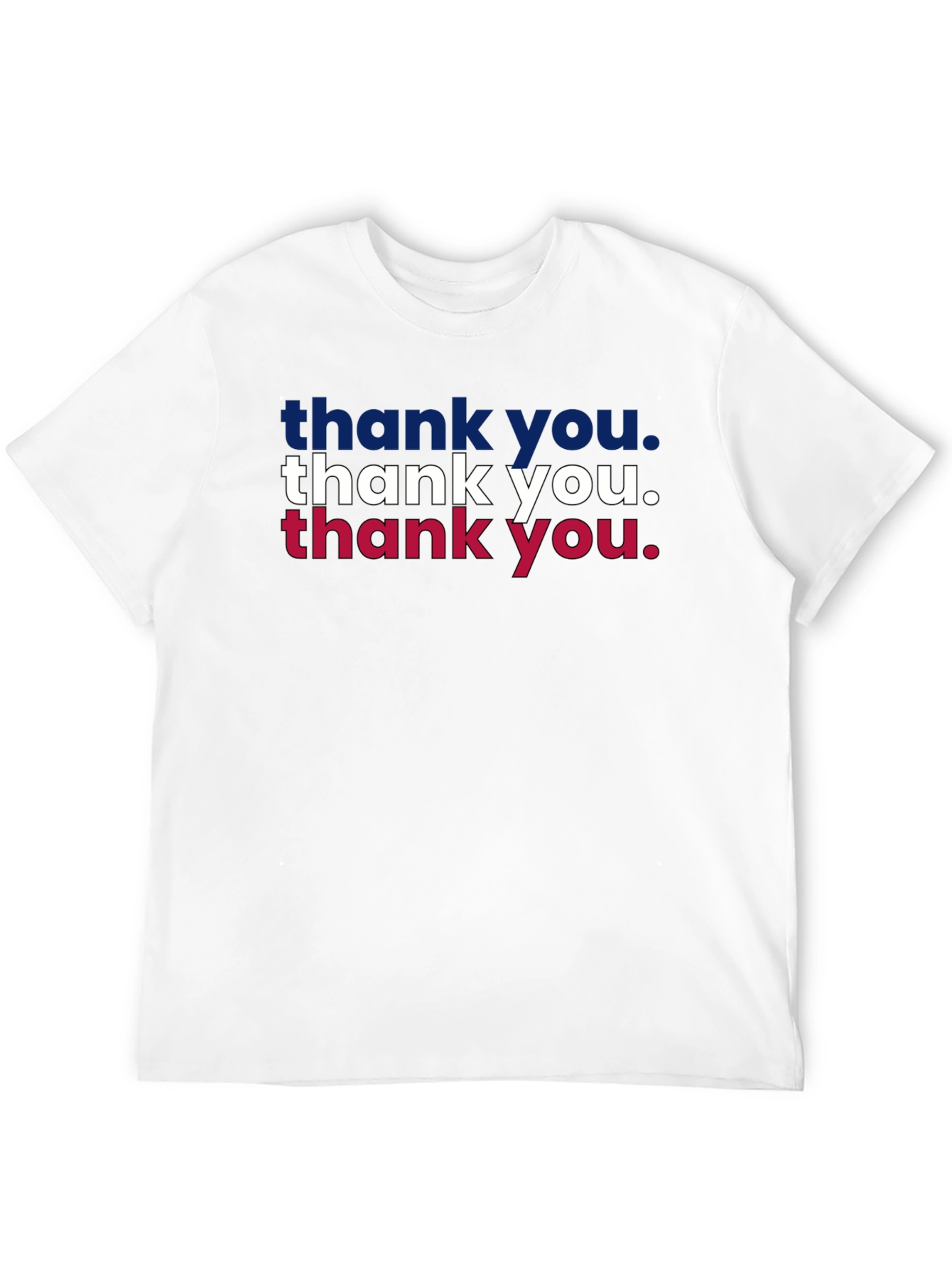 Thank You Patriotic Graphic T-Shirt