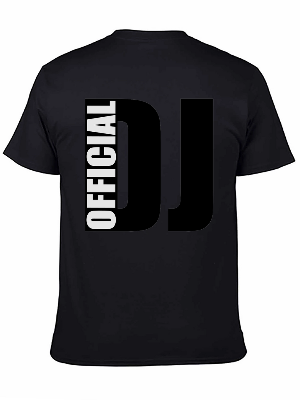 Official DJ T-Shirt - Bold Black Tee