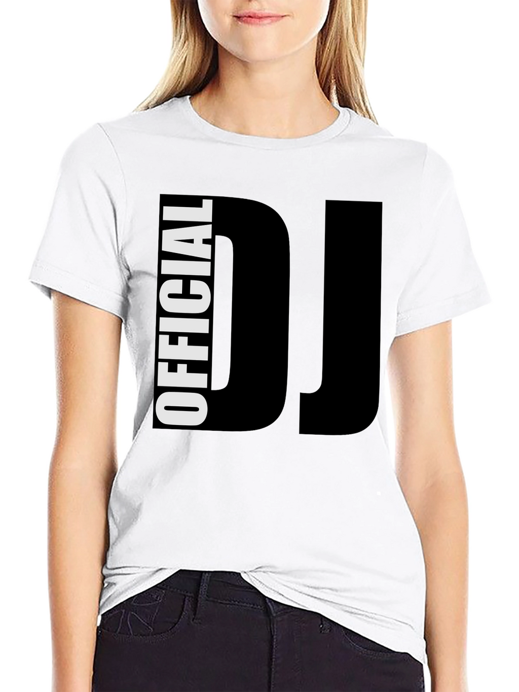 Official DJ T-Shirt - Bold Black Tee