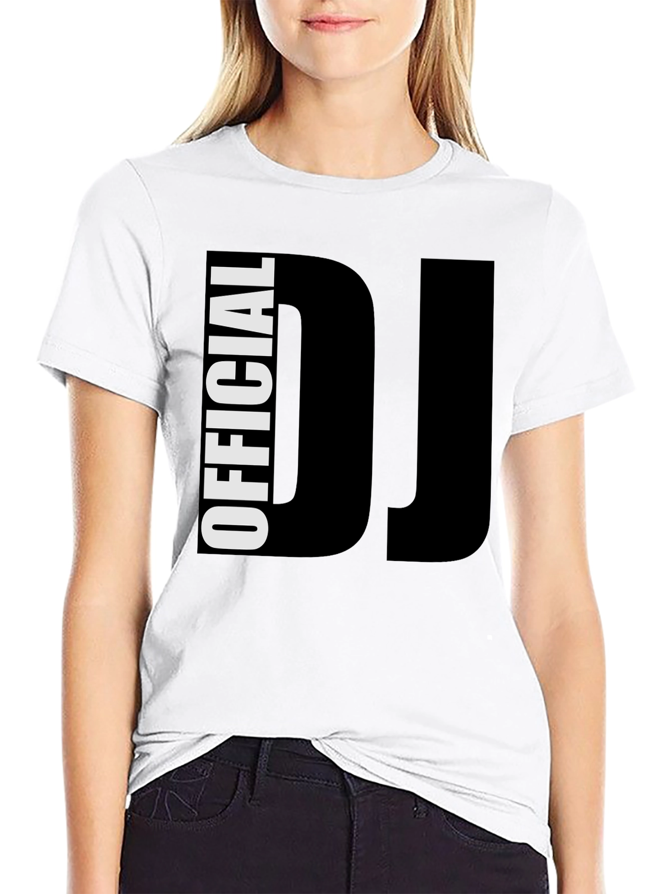 Official DJ T-Shirt - Bold Black Tee