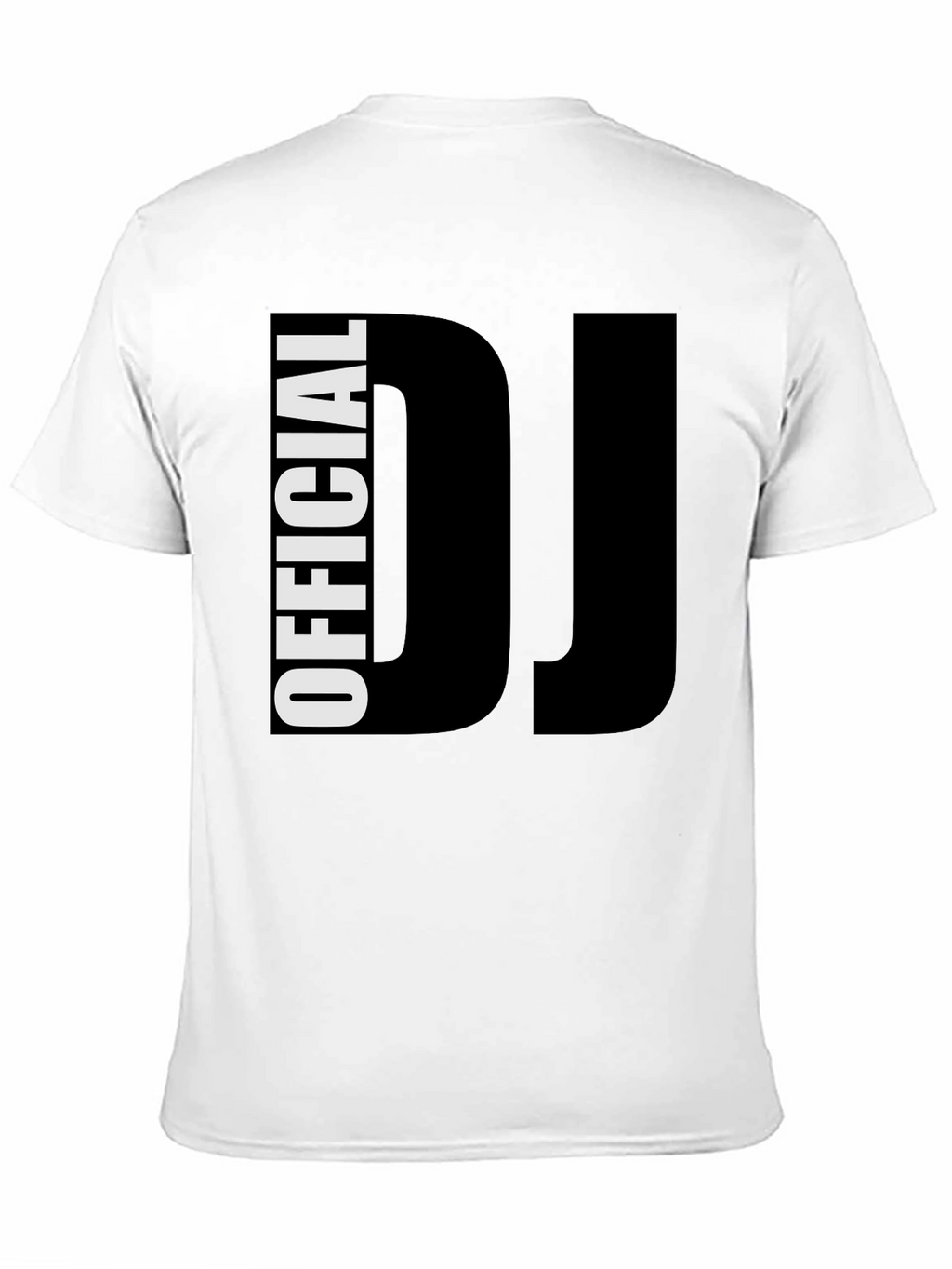 Official DJ T-Shirt - Bold Black Tee