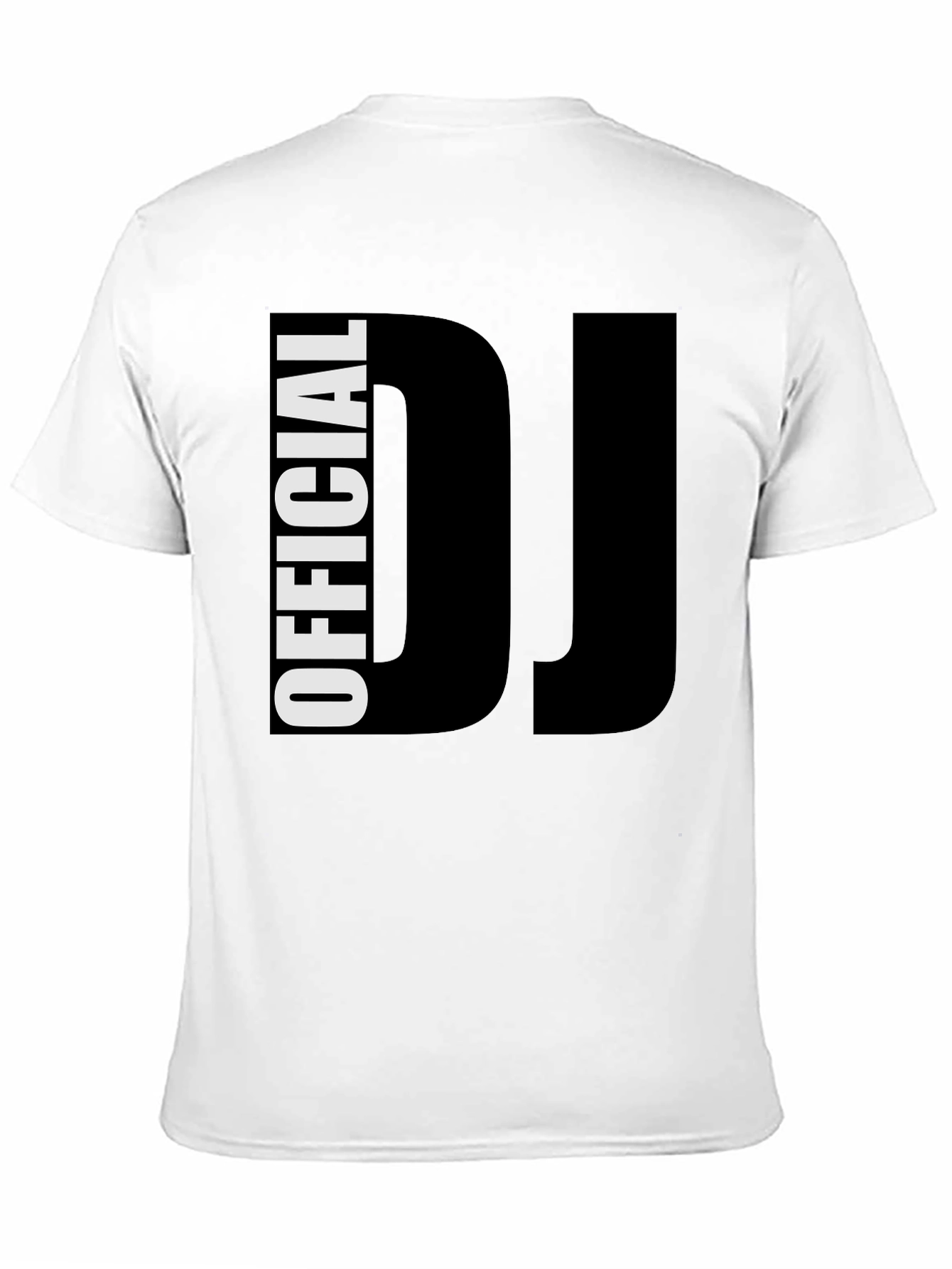 Official DJ T-Shirt - Bold Black Tee