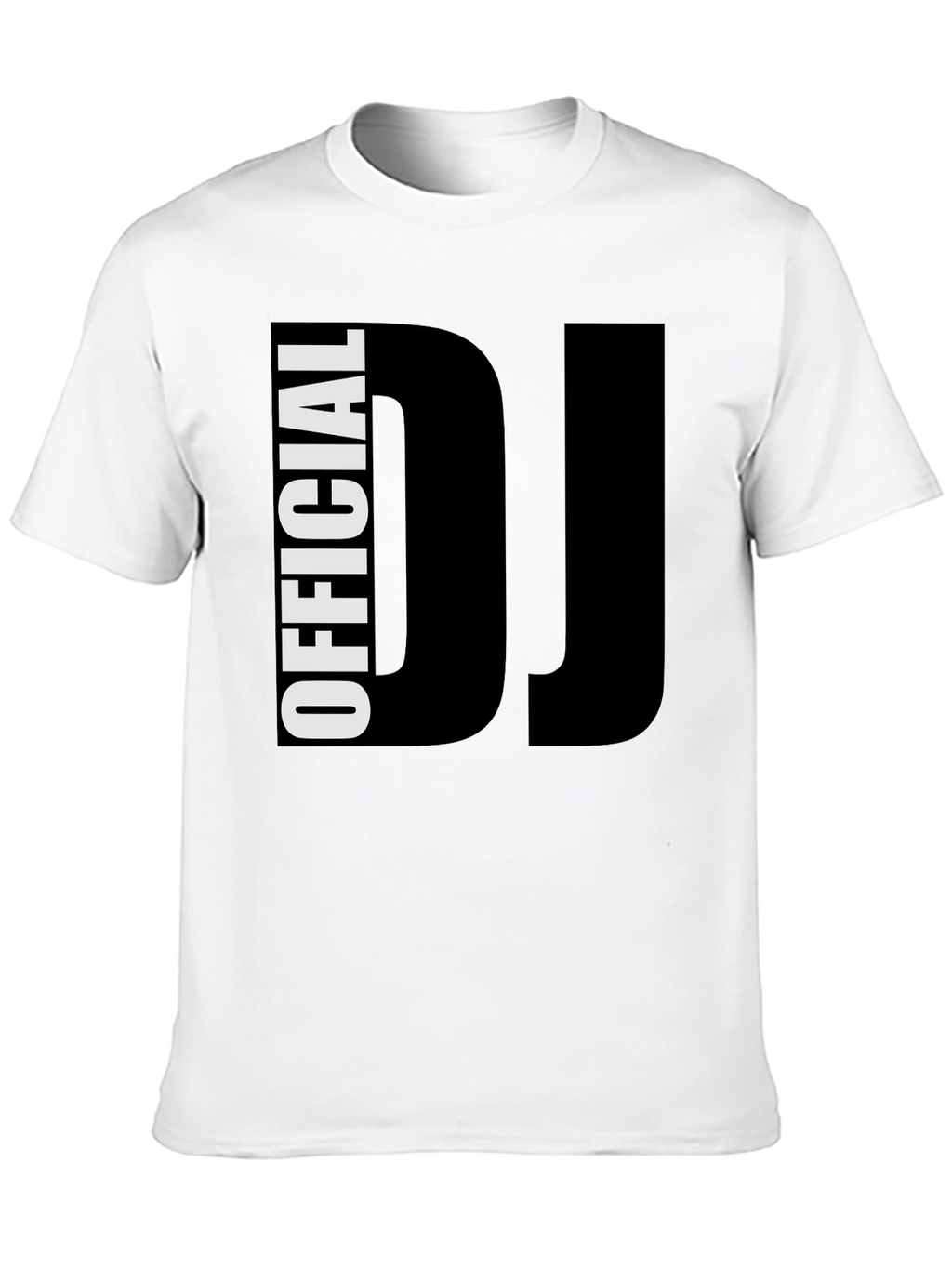Official DJ T-Shirt - Bold Black Tee