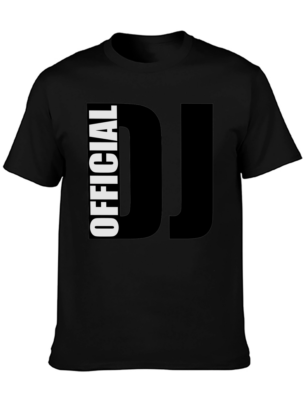 Official DJ T-Shirt - Bold Black Tee