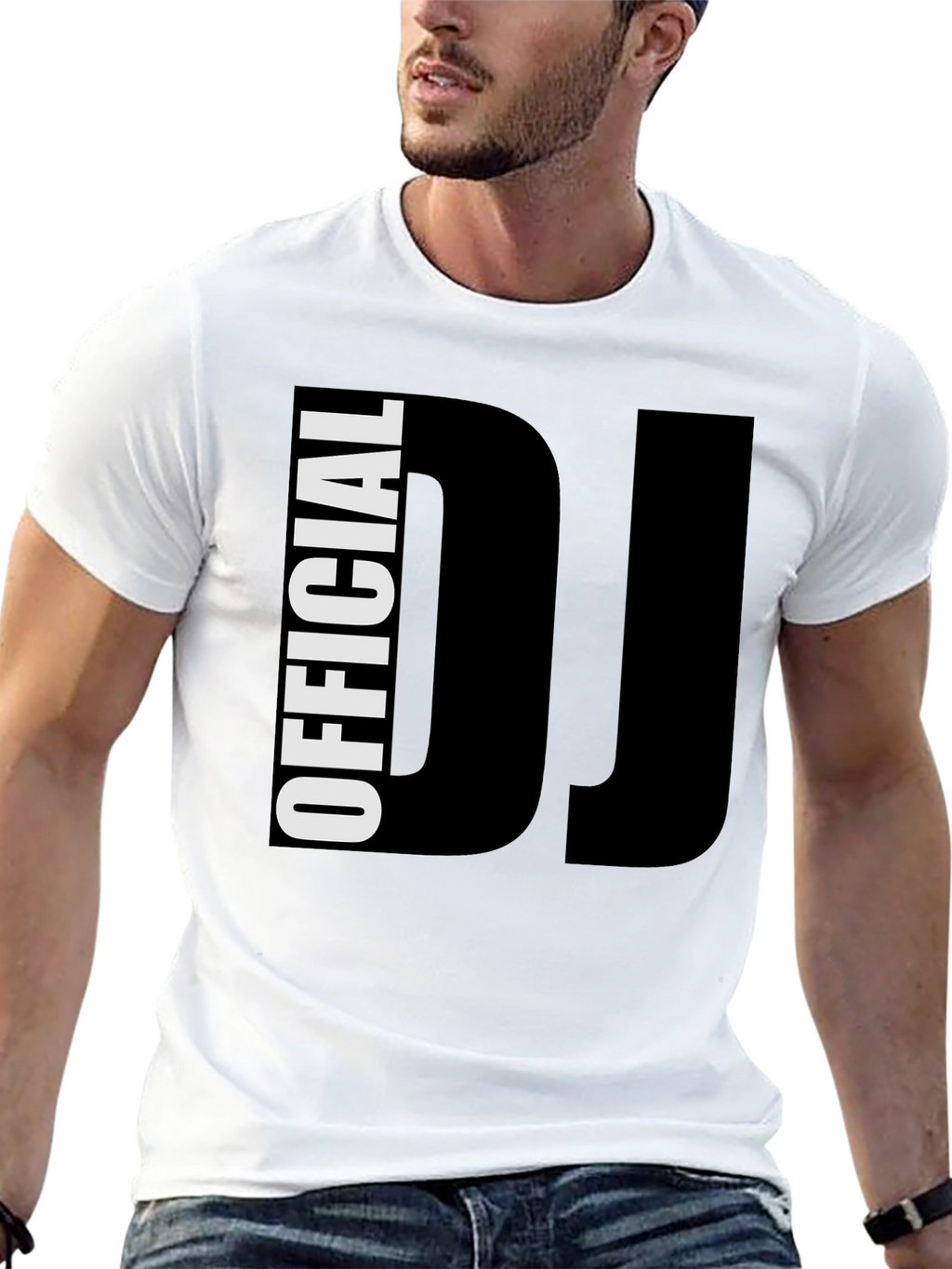 Official DJ T-Shirt - Bold Black Tee