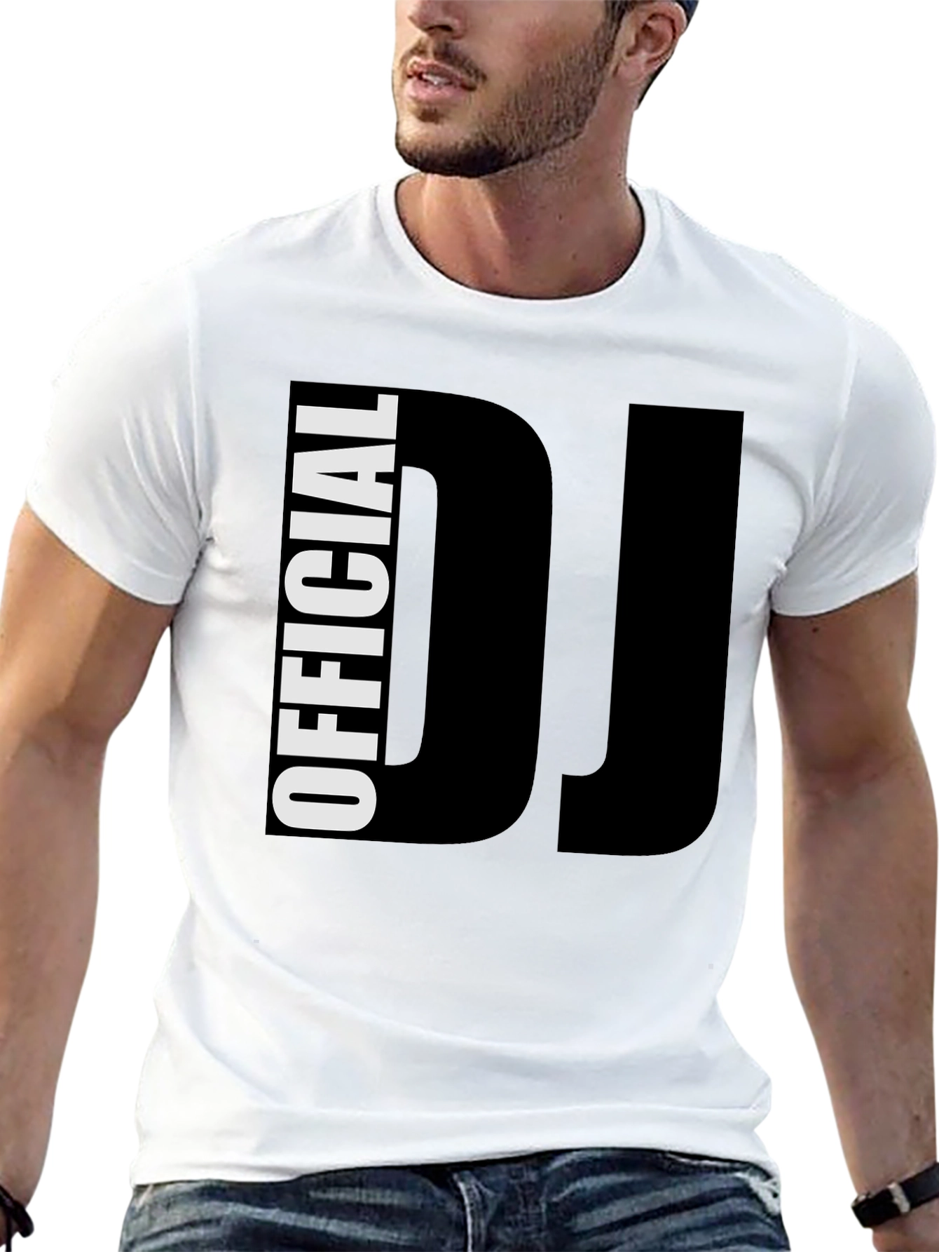 Official DJ T-Shirt - Bold Black Tee