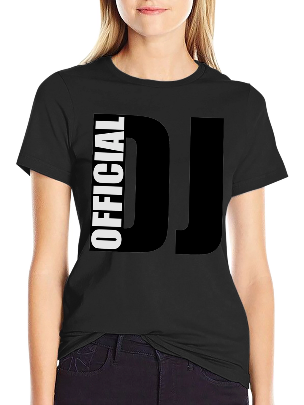 Official DJ T-Shirt - Bold Black Tee