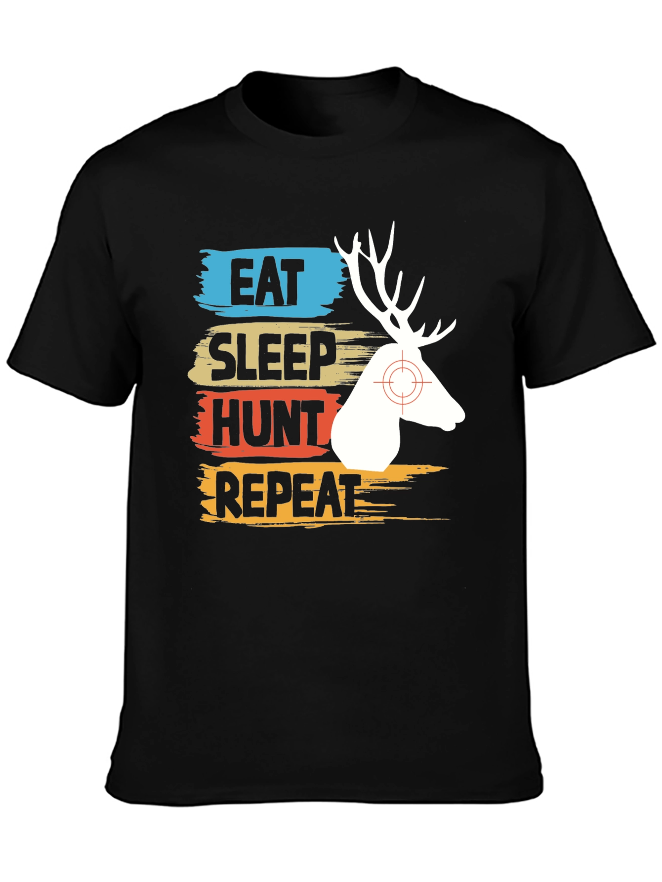 Eat Sleep Hunt Repeat Graphic Tee