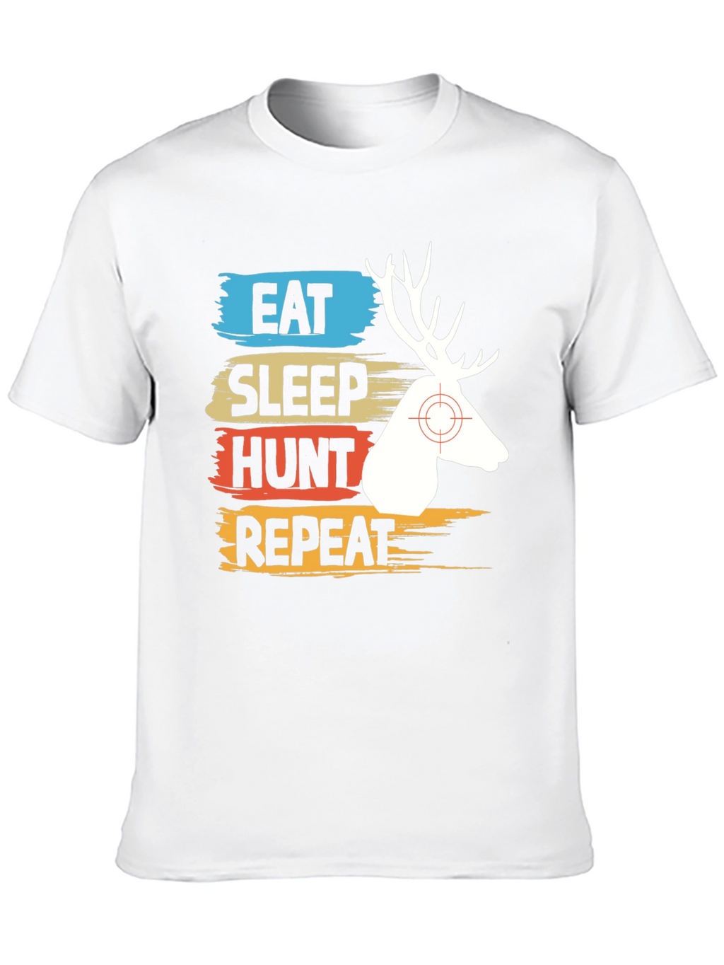 Eat Sleep Hunt Repeat Graphic Tee