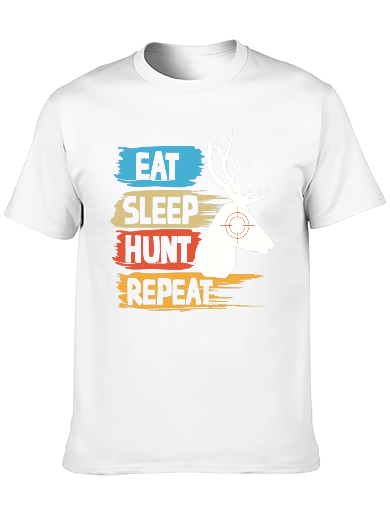Eat Sleep Hunt Repeat Graphic Tee