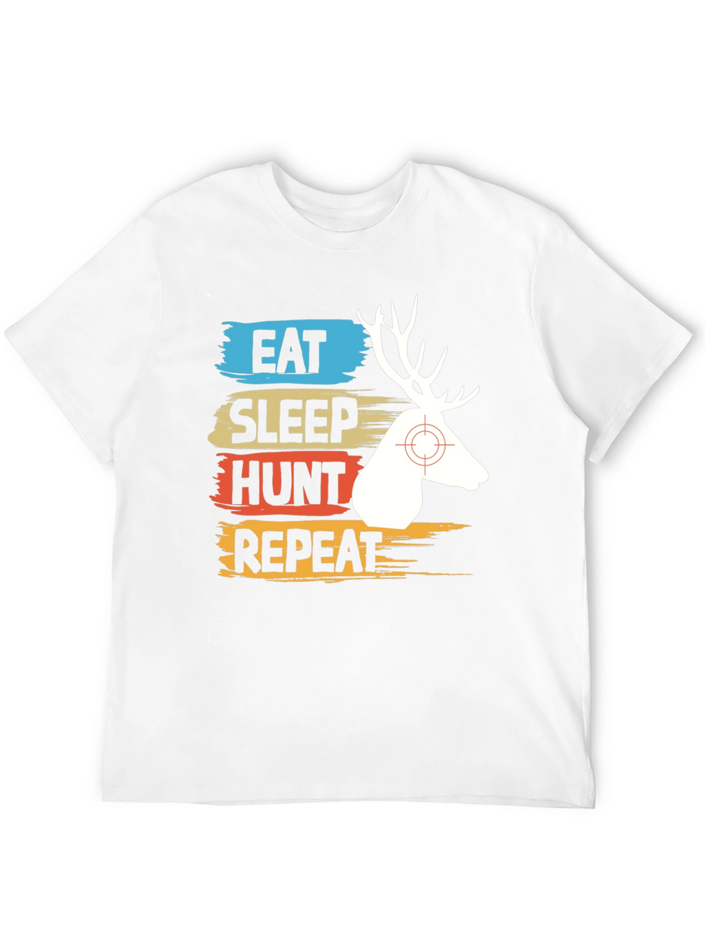 Eat Sleep Hunt Repeat Graphic Tee