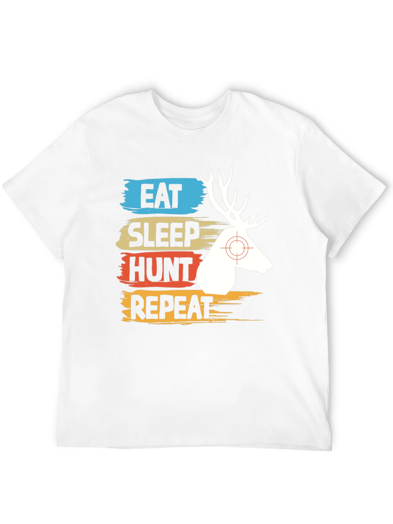 Eat Sleep Hunt Repeat Graphic Tee