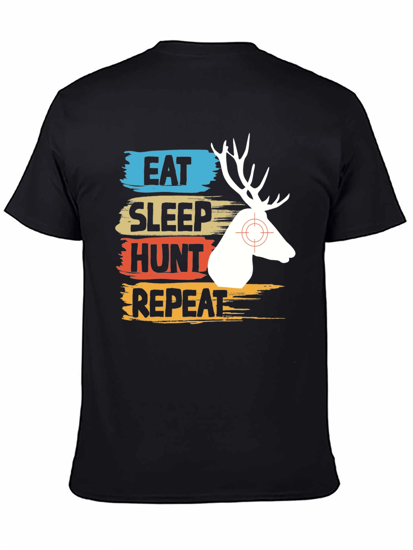 Eat Sleep Hunt Repeat Graphic Tee