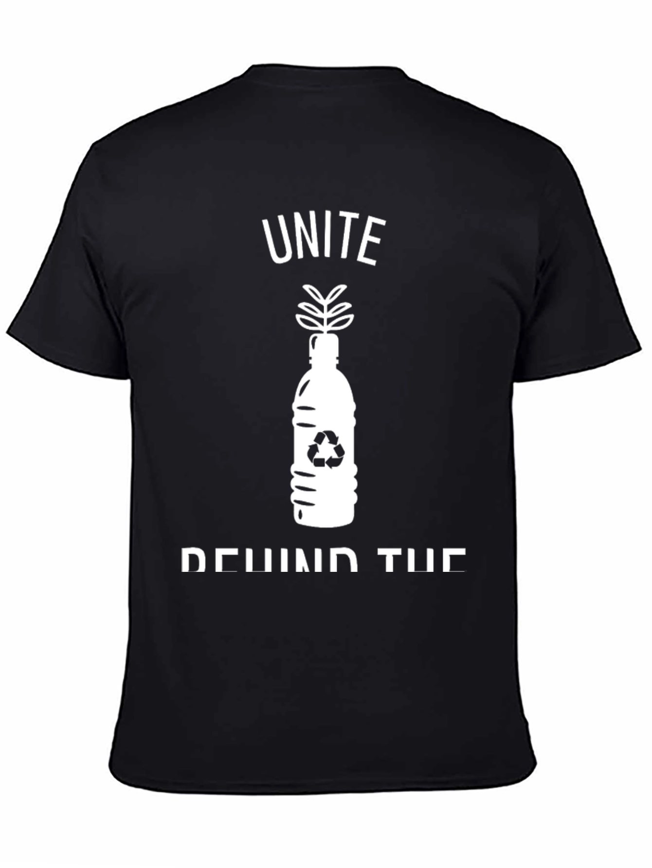 Unite Behind The Cause T-Shirt - Black