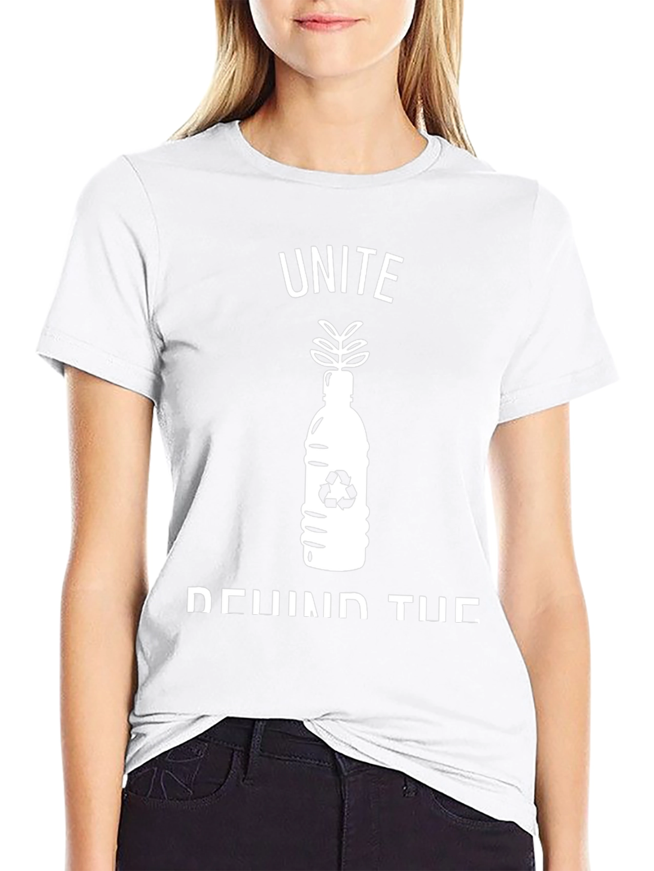 Unite Behind The Cause T-Shirt - Black